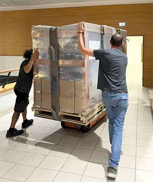 13 - Manutention lourde - traceur sur pianoplan